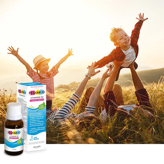 Pedialid product with children playing in a field