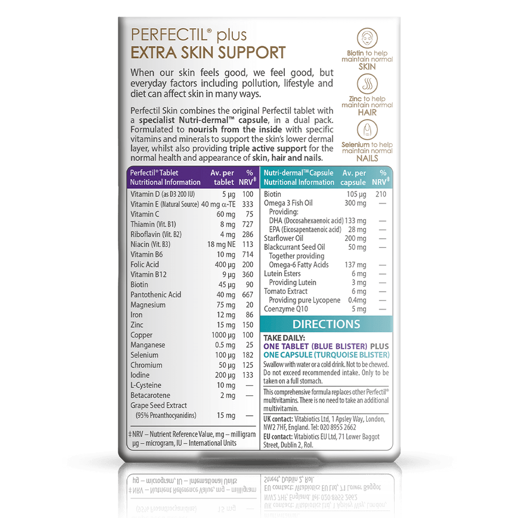 Perfectil Skin EXTRA SUPPORT - 56 Tablets