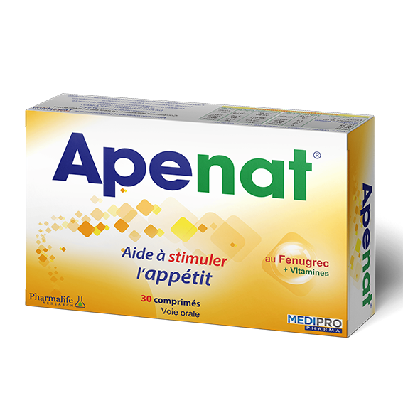 Aopenat supplement box with yellow and white design on a white background
