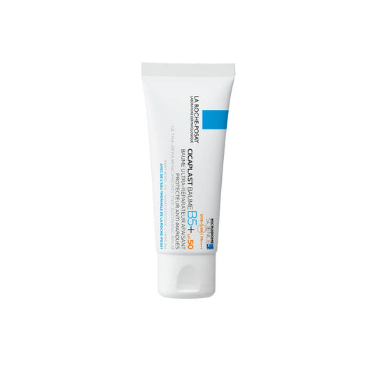 Tube of La Roche-Posay Ciclagel Baume B5+ on a white background