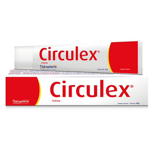 Circulex cream packaging on a white background
