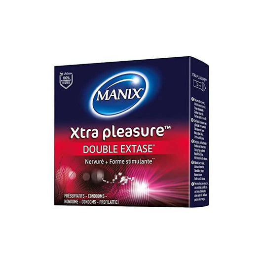 MANIX Xtra Pleasure - Double Ecstasy - Préservatifs