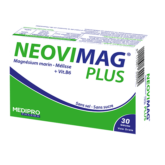 NEOVIMAG PLUS - Mélisse + Magnésium marin + Vitamine B6